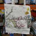 Best Friend Surprise Gifts for Women,Cute Double-Sided Canvas Tote Bag,Bestie Birthday Gifts for Women,Aesthetic Reusable Shoulder Tote Bag for Besties Shopping, Travel,Daily Use