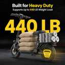 8.5" Solid Electric Scooter Tire, Honeycomb Shock-Absorbing Replacement with Lever, Compatible with Xiaomi M365/Pro/1S, Ninebot E22/E25, Gotrax GXL V2 (2PS)