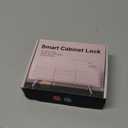 Anweller Smart Cabinet Lock, Hidden No Drill Adhesive Baby Proofing Child Proof Drawer Locks, Keyless RFID Bluetooth Cabinet Locks for Adults File Kitchen Cupboard Closet Liquor - Black