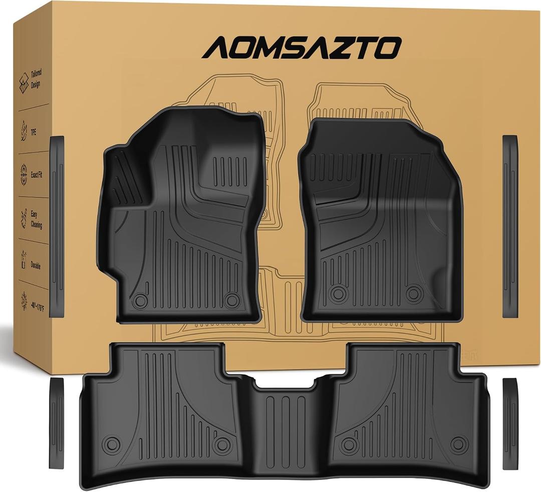 Floor Mats for Toyota Corolla Sedan 2020-2027 (Not for Hatchback or Cross)
All Weather TPE Floor Liners and Door Sill Protector Car Mats Corolla Accessories Door Sill Guard Black