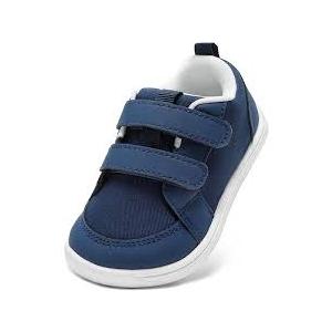 First Steps Baby Boys Athletic Fashion Sneakers Active Baby Shoes Denim Blue, Size 5T