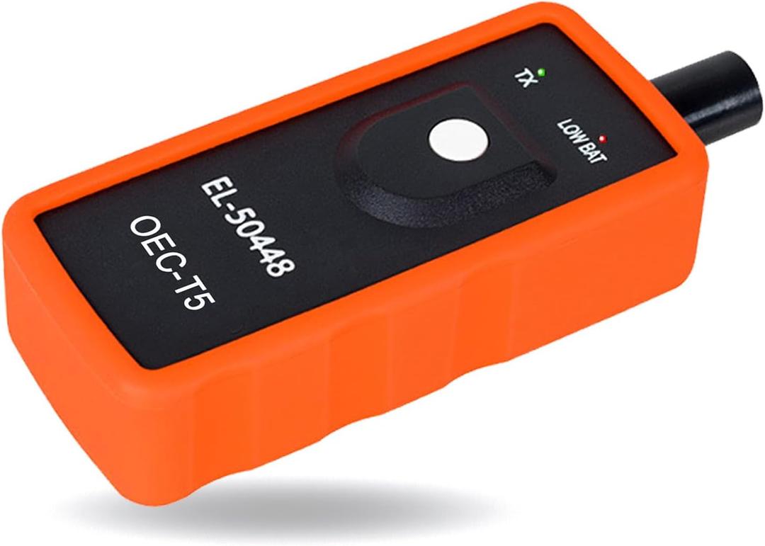 Beypovk TPMS Relearn Tool for GM Tire Sensor, EL-50448 TPMS System Programming Training Tool, Automotive Tire Pressure Monitor System Sensor Activation Reset Tool OEC-T5 (Orange)