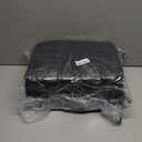 Adjustable Salon Booster Seat PU Leather Booster Seat for Salon Chair High Resilience Foam Barber Booster Seats for Hair Stylist, Beauty Salon Spa Equipment, 14.5"X11"X6.2"