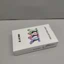 Zacro LED Reflective Vest Running Gear, 5 Lights Colors High Visibility Reflective Running Gear Rechargeable Light Up Running Vest for Walking Running Cycling, Adjustable for Men Women Kids (Blue)