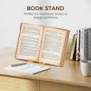 Plate Holder Easel Display Stand - 8 inch Metal Plate Stands for Display - Tabletop Picture Stand - Gold Iron Easels for Display Pictures | Photo Frames | Book | Decorative Plates | Plaque - 3 Pack