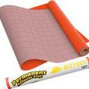 Permanent Adhesive Vinyl Roll - 12" x 15ft Matte Orange Sticker Vinyl for All Cutting Machines, for Signs, Decals, Home & DIY Projects