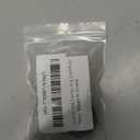 2 Pack Sink Overflow Ring Matte Black Bathroom Vanity Sink Overflow Cover Insert in Round Trim Cap Brass Material