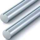 Hicarer 1 Pcs 1 in Round Keyed Shafting Keyed Shaft, Keyway: 1/4" x 9/64", 3ft Length, 1045 Carbon Steel