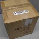 Aspen Creative Frosted 23086-4 Transitional Style Replacement Dome Shaped Ribbed Glass Shade, 2 1/8" Fitter Size, 3 3/4" high x 6 1/2" Diameter, 4 Pack