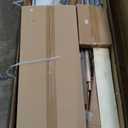 6x4 Ft Storage Shed with Floor, Permanent Steel Building with Lockable Doors & Air Vent for Backyard Garden Patio Lawn - Yellow