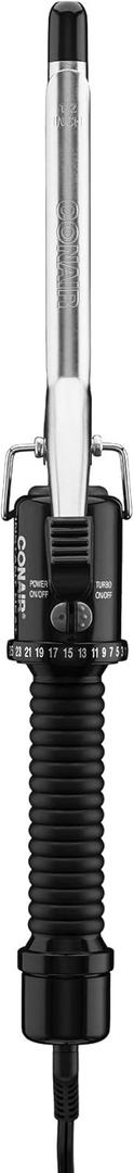 Conair Instant Heat 1/2-Inch Curling Iron, 1/2-inch barrel produces spiral curls  for use on short to medium hair (Black)