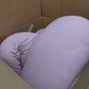 Momcozy Pregnancy Pillows for Sleeping, U Shaped Full Body Maternity Pillow for Side Sleeping - Support for Back, Legs, Belly, HIPS, 57 Inch, Pink