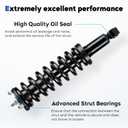 Front Complete Struts Assembly w/Coil Spring Shock Absorber Compatible with 1996-2002 Toyota 4Runner 4WD 3.4L V6 Only, Replace for 171351L 171351R, 2Pcs