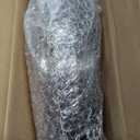 FOCUSLINE 60Pcs Clear Plastic Plates, Pink Disposable Plates with Gold Rim, 30 7" Salad Dessert Plate and 30 10" Dinner Plate Heavy-duty Hammered Plates for Party, Wedding