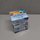 2 x 40 Oz Tumbler Flip Straw Lid for Stanley Quencher, Silicone Leak Proof Replacement Cover Reusable, Splash Resistant Cup Lids Accessories with Cleaning Brush Set (Cream)