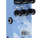 M-VAVE Mini Universe Pro Guitar Reverb Pedal - 9 Digital Effects (Room/Hall/Plate/Spring/Shimmer/Cloud/Bloom/Swell/Lo-Fi), True Bypass, Dual Power, Compact Metal Housing for Electric Guitar & Bass