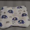 Unisex Soft and Breathable Baby Cushion 100% Organic Cotton Cover Machine Washable Toddler for Small Boys and Girls