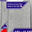Air Filter Factory Replacement For Jenn-Air 71002111 USA Made 12-Layer Aluminum Mesh Grease Downdraft Filter 6.37 X 15.63 X 0.12 Inches 2-Pack
