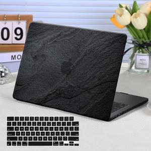 Funut for MacBook Pro 16 Inch Case 2024 2023 2022 2021 Model M3 A2991 M2 A2780 M1 A2485 Pro Max, Plastic Hard Shell Laptop Cover & Keyboard Cover for MacBook Pro 16" M3/M2/M1, Marble Black