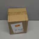 White Tissue Box Cover - Modern Tissue Holder, Lacquer High Gloss Finish & Rounded Edges - Cube Square Box. Bathroom, Desks, Kitchen Countertop, Dressers - Wont Move When You Pull a Tissue!