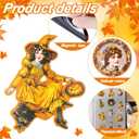 Xuhal 24 Pcs Thanksgiving Fridge Magnets Vintage Refrigerator Magnets Decals Pumpkin Sunflower Magnetic Stickers for Fall Car Mailbox Metal Door Office Cabinets Home Kitchen Decoration