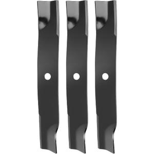 M128485 Mower Blades Fit for John Dee re 60" Deck, M131958 High Lift Blades Fit for John Dee re 60in Lawnmower 737 757 4210 4310, Replace for M144196 M163983 TCU15881, 3 Pack