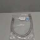 Compressor Jumper Hose, Rust-steel Metal Air Hose, 3/8-inch NPT Male Head X 20" Length, 750F, 450 PSI, Accessories on both Sides Can Rotate Freely