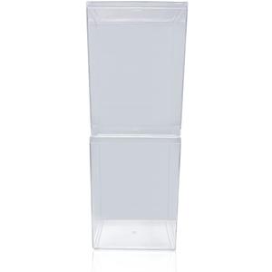 EcoTEK Protectors, 2-Pack Hard Protective Cases Fits 4" Display Figures  Acrylic Scratch-Resistant, Crystal Clear Display Case for Collectibles