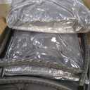 Patiojoy Outdoor Wicker Rocking Chair Glider Rattan Rocker Recliner with Cushion