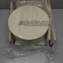 China Storage Hard Shell Containers 5-Piece Set Moving Boxes for Dinnerware, Glasses, Plates, Mugs and Saucers Sturdy Dish Organizer with Dividers for Seasonal Storage - Service for 12 - Beige