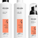 Nioxin Scalp + Hair Thickening System Kits | For Natural, Colored, & Damaged Hair with Light to Progressed Thinning | Strengthen & Boost Hair Density with Niacinamide & Biotin | 1 Month Supply Only 2