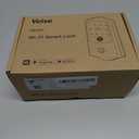 Veise VE027 Built-in Wi-Fi Smart Lock, Fingerprint Keyless Entry Front Door Lock, App Remote & Voice Control, No Hub Needed, Touchscreen Keypad Deadbolt, IP65 Waterproof, BHMA Grade 3, Matte Black