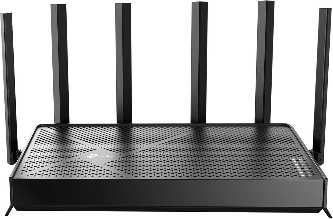 TP-Link BE6500 Dual-Band WiFi 7 Router (BE400) | Dual 2.5Gbps Ports, USB 3.0, Covers up to 2,400 sq. ft., 90 Devices, Quad-Core CPU, HomeShield, Private IoT, WiFi 7, Dual-Band BE6500