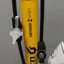 Blackburn Air Tower 2 Sport and Bicycle Floor Pump, 100 PSI, Yellow