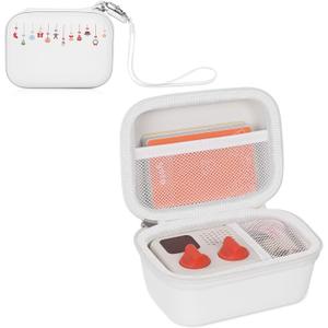 2 x Storage Case for Yoto Mini Player Kids Audio & Music Player, Portable Yoto Card Holder Case(Chirstmas) (Beige)