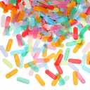 Civaner Tissue Confetti Table Confetti Colorful Rainbow for Ice Cream Theme Party Birthday Party Suppliers Decoration (200g)