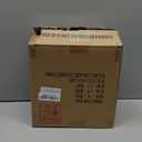 6 Pack Clear Storage Bins with Lids, Small Acrylic Arts and Craft Storage Containers, Stackable Clear Plastic Craft Storage Bins with Handles for Pantry Organizers and Storage, Kitchen, Fridge, Office