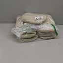 8 Pack Small Storage Baskets for Organizing, Woven Rope Bins for Bathroom, Closet, Shelf Organizer, Cute Cube Decorative Box for Towels, Baby Nursery, Toys, Gift Empty Baskets - 11.5"x7.5"x4.7"-Brown