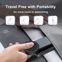 3 in 1 Magnetic Wireless Travel Foldable Charging StationMag-Safe Charger Portable Stand, Compatible with 15/14/13/12 Series | Apple Watch | Airpods