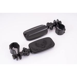 Kinglemc Highway Peg Foot Peg Fit 1.25" Engine Guard Crash Bar for Harley Davidson, Honda, Yamaha, Kawasaki, Suzuki, Indian, Triumph, Motorcycle (Matte Black) Kinglemc Highway Peg Foot Peg Fit 1.25" Engine Guard Crash Bar for Harley Davidson, Honda, Yamaha, Kawasaki, Suzuki, Indian, Triumph, Motorcycle (Matte Black)