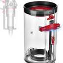 V11 Canister Dust Bin Replacement Compatible with Dy.son V15 V11 SV14 SV15 SV22 Replacement Parts Container Vacuum Cleaner Large Bin, Part No. 970050-01 and 965443-01