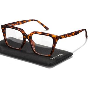 miyya Blue Light Glasses for Women - Oversized UV & Blue Light Blocker Chunky Frames, Stylish Eyewear Access