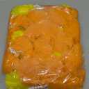 Riceshoot 1 Pcs Marigold Garland for Day of The Dead Decorations 4.6 Feet Long Strands Artificial Marigold Flowers with Pearls Decor for Da De Los Muertos Indian Wedding Toran Door Decor (Orange)