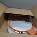 18 Inch Basketball Rim Replacement with Net, Universal Basketball Hoop Rim with Mounting Straps, Indoor Outdoor Basketball Rim for Most Backboard, Tree-Mountable Basketball Hoop Replacement