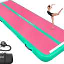 VOFiTNY 20’x3.3’x4’’ All Purpose Gymnastics Air Mat Sturdy Tumble Track for Home/ Gym