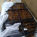 APRILSOUL 53 inch Furniture Dog Crate Corner, Dog Kennel Corner Wooden End Table with Bowl, Indoor Pet Crates Corner Side Table for Small/Medium/Large Dog, Wide Top Perfect for Limited Room