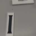 Magnetic Silicone Band Compatible with Apple Watch Band 38mm 40mm 41mm 42mm 44mm 45mm 46mm 49mm Women Men, Soft Waterproof Sport Strap for iWatch Series 11 10 9 8 7 6 5 4 3 2 1 SE Ultra (Starlight Grey)