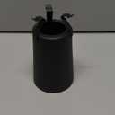 Progress Lighting P8709-31 Dark Sky Cup that Fits Over the Lamp and Used with 1-Light Medium Base Lamp Facing Down Only, Black