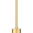 Emak Modern Pendant Lights Kitchen Island, 8 Inch Gold Pendant Light with Milk Glass Shade, Hanging Light Fixture for Kitchen Island, Dining Room, Bathroom, Bedroom, PL122-GD-ML