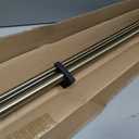 Double Curtain Rods with Aluminum End Cap and Full Surround Brackets,1"Front and 5/8" Back Rod,Adjustable between 72 to 144 Inches (6-12 Feet), Antique Bronze Double Window Drapery Rod